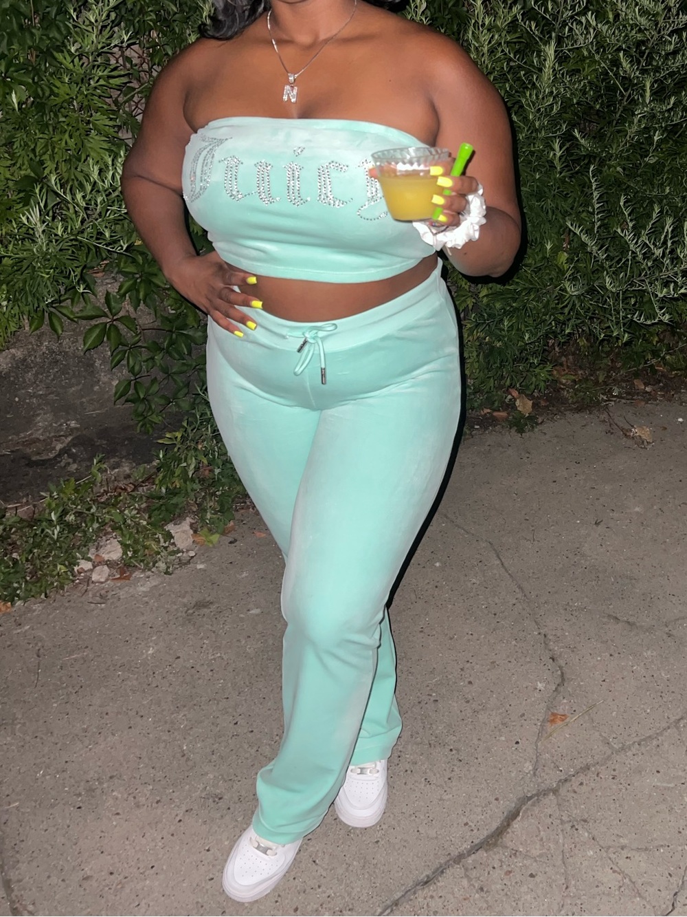 Drawstring Pants - Mint